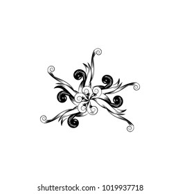 floral decorative element