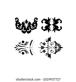floral decorative element