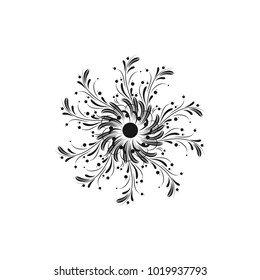 floral decorative element