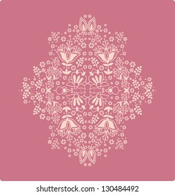 floral decorative form
