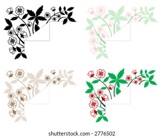 Floral Decorative Frame