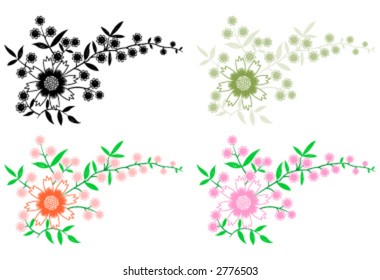 Floral Decorative Frame