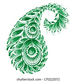 Floral decorative ornament
