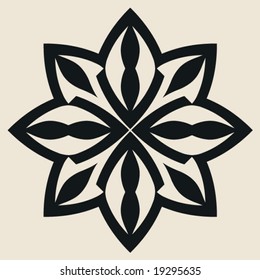 floral decorative ornament