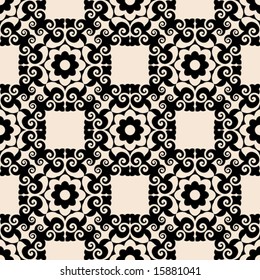 floral decorative pattern