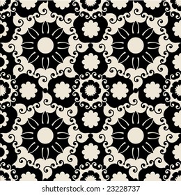 floral decorative pattern