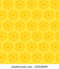 Floral decorative seamless texture. Background with flowers. Ornate pattern