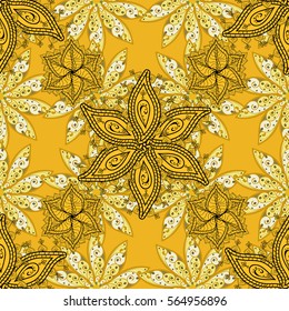 Floral decorative seamless texture. Background with flowers. Ornate pattern. Petals flowers.
