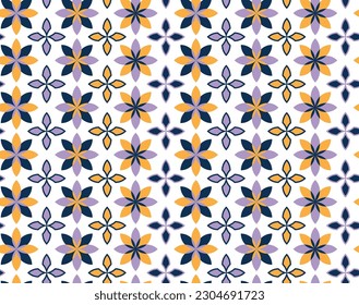 Vektor abstrakte, florale dekorative Form Vektor-Abstraktes geometrisches Muster Nahtlose Textur Trendy Hintergrund für handgezeichnete Modedrucke einfarbige Tapeten Modernes Design Mixed Geometric Muster Alle Mode
