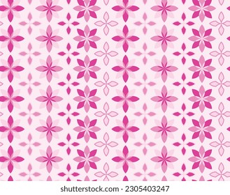 Floral Decorative Shape Vector Abstract Retro Geometric Pattern Seamless Texture Trendy Background For Hand-drawn Fashion Prints Plain Wallpaper Modern Style Design Mixed Geometric Pattern All Fashion