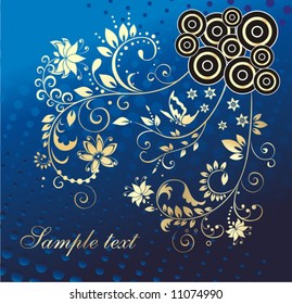 Floral design.