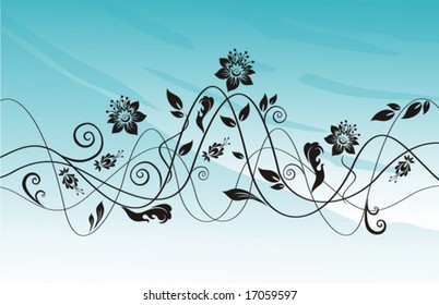Floral design.