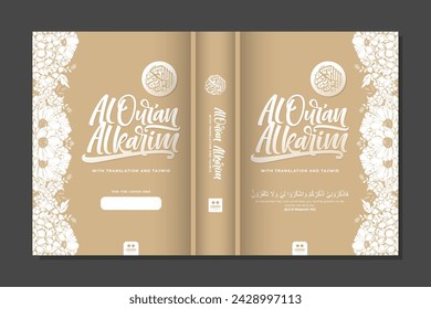 floral design al quran book cover 2