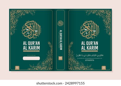 floral design al quran book cover 22