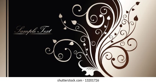 floral design background
