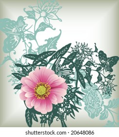 floral design background