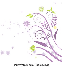 floral design background