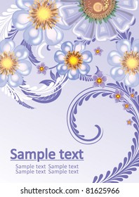 floral design background