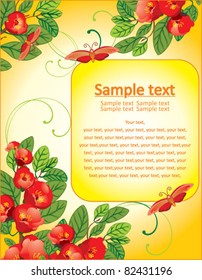 floral design background