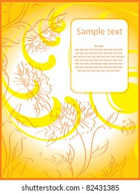 floral design background