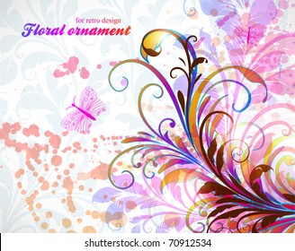 floral design banner