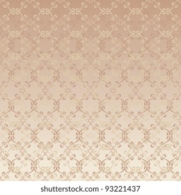 floral design beige