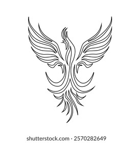 Floral Design A classic black and white floral design element featuring elegant, curved leaves and intricate detailing. Ornamental Perfect for use in decorative borders, logos