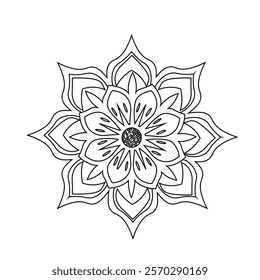 Floral Design A classic black and white floral design element featuring elegant, curved leaves and intricate detailing. Ornamental Perfect for use in decorative borders, logos