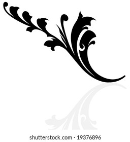 floral design element