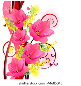 Floral design element