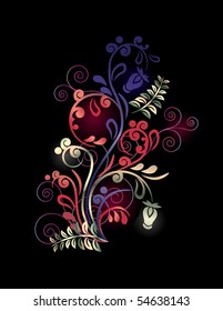 Floral design element