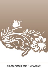 Elemento de diseño floral