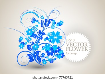 floral design element. eps10