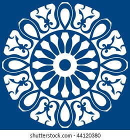 floral design element, vector illustration