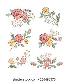 Floral design elements