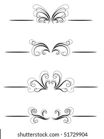 Floral design elements