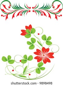 Floral design elements
