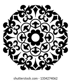 Floral design elements, classic design 