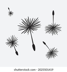 Elementos de diseño floral. Ilustración creativa.