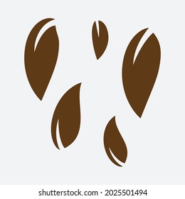 Floral design elements. Creative illustration.