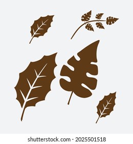 Floral design elements. Creative illustration.