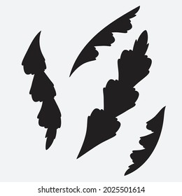 Elementos de diseño floral. Ilustración creativa.