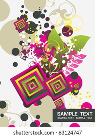 floral design elements eps10