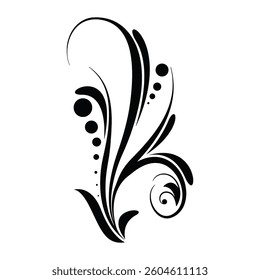 Floral design, FLOWER PATTERN, white, leaf, monochrome