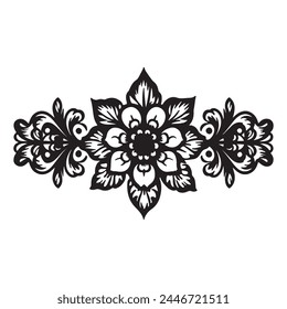 floral design illustrator vector floral art design