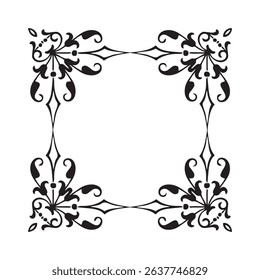 Floral Design Floral Ornament Picture Frames Decorative