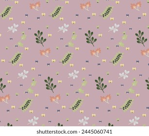 floral Design PAttern Art For Textille Fabric Art Illustration 