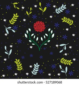Floral design pattern, EPS10