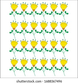 El diseño floral es muy hermoso.