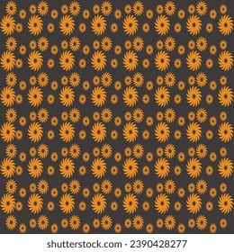 patrón de diseño floral patrón de combinación blanco y oscuro patrón textil